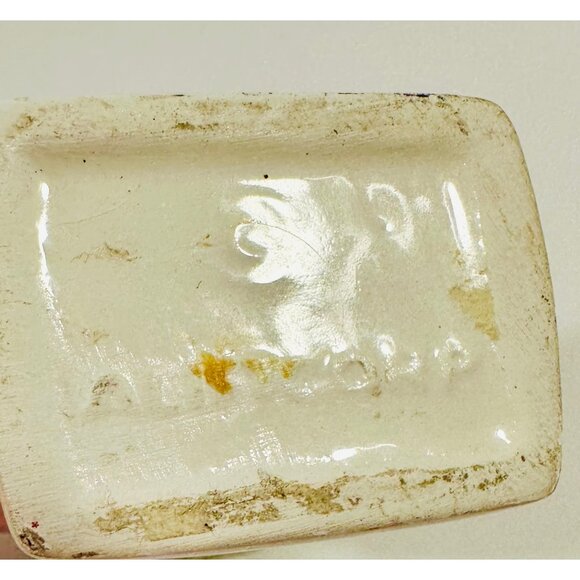 Vintage California Flamingo & Palm Tree Ceramic Toothpick Holder Decoration - Picture 9 of 12